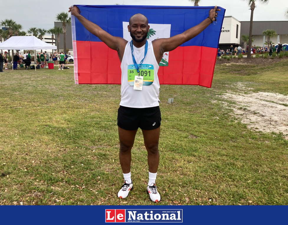 L’athlète haïtien André Pierre Barreau se classe 6e sur 120 participants !